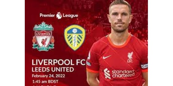 Liverpool a battu Leeds United 6-0 à domicile